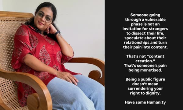 Aswathy Sreekanth on youtuber akhil's issue (Image Source: Instagram)