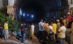 ഉത്തരാഖണ്ഡിലെ ചമോലിയില്‍ തുരങ്കം തകര്‍ന്ന് 7 മരണം; നിരവധി തൊഴിലാളികള്‍ കുടുങ്ങിക്കിടക്കുന്നു