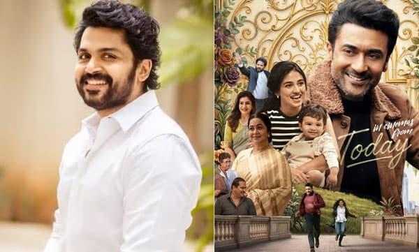 ' ഒന്നുകൂടി കാണാന്‍ കൊതിയാകുന്നു, സൂര്യ നിങ്ങള്‍ ജസ്റ്റ് വൗ ' ; ' വിശ്വനാഥ് ആന്‍ഡ് സണ്‍സി' നെ പ്രശംസിച്ച് കാര്‍ത്തി
