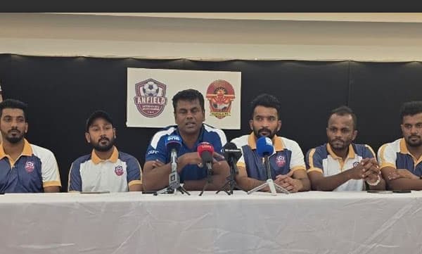ആൻഫീൽഡ് സ്പോർട്സ് അക്കാദമി ദോഹയിൽ പ്രവർത്തനമാരംഭിച്ചു; രാമൻ വിജയൻലോഗോ പ്രകാശനം ചെയ്തു 
