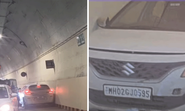 ഒരു നിമിഷത്തെ അശ്രദ്ധ, തുരങ്കത്തിനുള്ളിൽ വൻ അപകടസാധ്യത; മുംബൈ കോസ്റ്റൽ റോഡിൽ തെറ്റായ ദിശയിൽ കാർ, വീഡിയോ വൈറൽ
