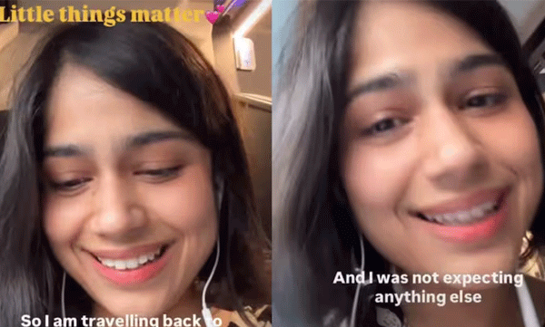 യാത്രയ്ക്കിടെ ബാഗ് തുറന്നപ്പോൾ അമ്മയുടെ സ്നേഹസമ്മാനം; യുവതിയുടെ അനുഭവം വൈറൽ
