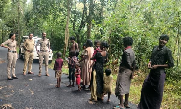 ഓണസദ്യ ക്ഷണിക്കാനെത്തി; കേട്ടത് സങ്കടക്കഥ, സഹായവുമായി പോലീസ്