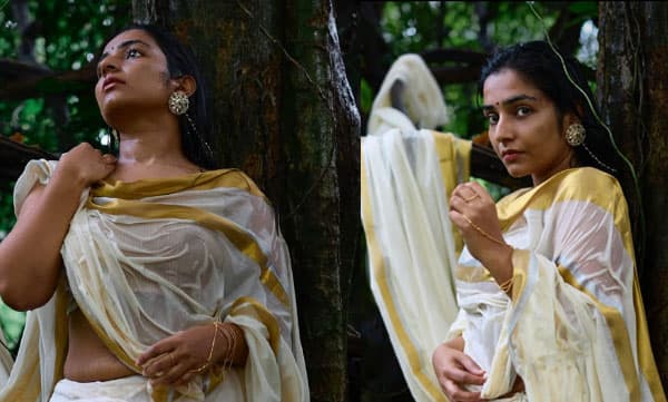 മുണ്ടും നേര്യതും ധരിച്ച് ഗ്ലാമര്‍ ലുക്കില്‍ രജിഷ വിജയന്‍; ചിത്രങ്ങള്‍
