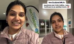 Indian woman share  New Zealand's healthcare (Image Source: Instagram)