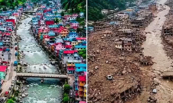 വലിയൊരു തിരമാല ഇരച്ചെത്തി ; മാവിന്റെ സഹായത്തോടെ വെള്ളപ്പൊക്കത്തില്‍ നിന്ന് രക്ഷപ്പെട്ട ഒരു തൊഴിലാളിയുടെ കഥ
