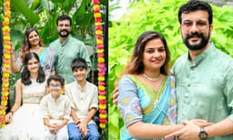 Ramesh Pisharody onam celebration with family (Image Source: Instagram)