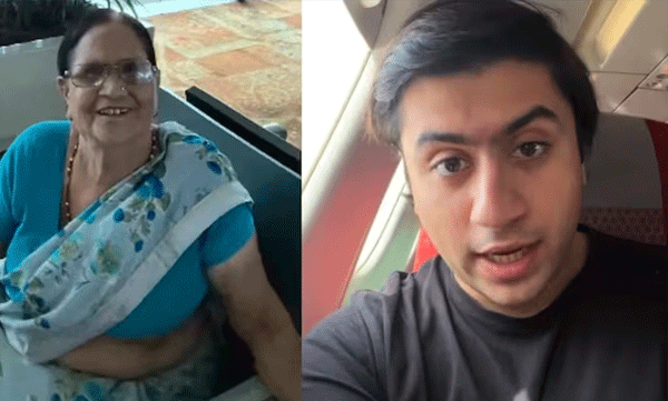വിമാനത്താവളത്തിൽ വഴി അറിയാതെ വിഷമിച്ച് വയോധിക; ഒരു ചോദ്യം ചോദിച്ച് യുവാവ്, പിന്നാലെ നടന്നത് കയ്യടി നേടുന്ന കാഴ്ച
