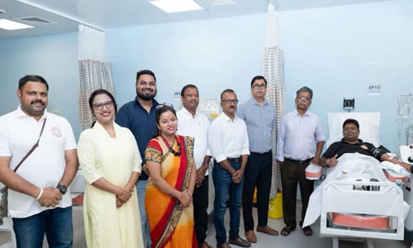 ജീവൻ രക്ഷാ ദൗത്യത്തിൽ മാതൃകയായി  ഐ.സി.ബി.എഫ്: പ്ലേറ്റ്‌ലെറ്റ് ദാന ക്യാമ്പിൽ 80-ലേറെ ദാതാക്കൾ പങ്കെടുത്തു
