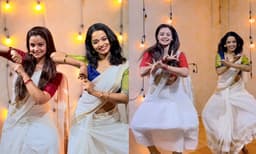 ‘അല ബോലേലോ’യ്ക്ക് ചുവടുവെച്ച് ശില്‍പ ബാലയും രഞ്ജിനി കുഞ്ചുവും; കമന്റുമായി ഷംന കാസിം 
