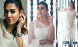 വെള്ള സല്‍വാറില്‍ മേഘസുന്ദരിയെപ്പോലെ തിളങ്ങി ലേഡി സൂപ്പര്‍സ്റ്റാര്‍ നയന്‍താര; സിമ്പിള്‍ ലുക്കിലും എലഗന്റായി ഷൈന്‍ ചെയ്ത് താരം