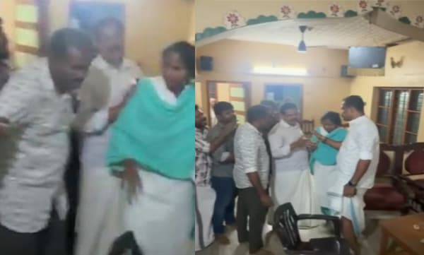 രമ്യ ഹരിദാസ് തന്റെ മുഖത്തടിച്ചെന്ന്ജില്ലാ പഞ്ചായത്ത് അംഗം; തന്നെയാണ് ആക്രമിച്ചതെന്ന് എംഎല്‍എ 
