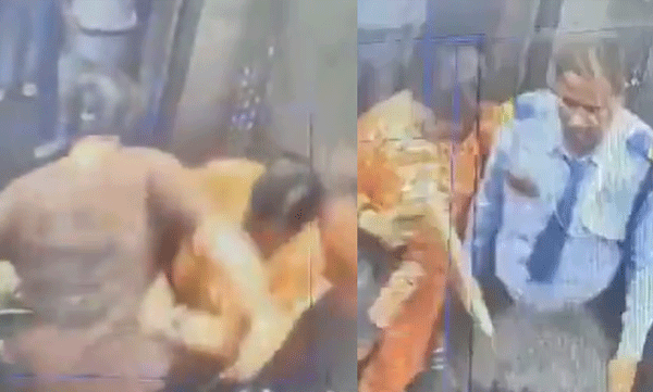 നായയെ ചൊല്ലി തർക്കം; ലിഫ്റ്റിനുള്ളിൽ അധ്യാപികയെ മർദിച്ച് യുവതി, ദൃശ്യങ്ങൾ വൈറൽ
