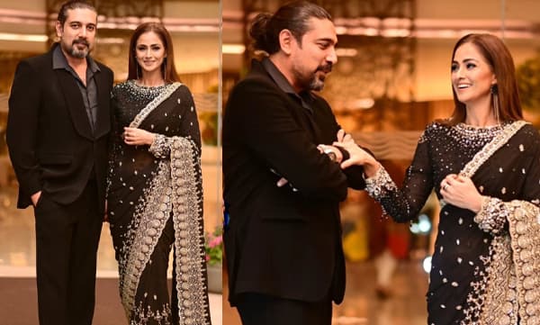 Simran with her husband Deepak Bagga (Image Source: Instagram)