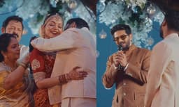 അവനും ഞാനും ,നമ്മുടെ ജീവിതമെന്ന മനോഹരമായ മരവും..; വിവാഹ വീഡിയോ പങ്കുവെച്ച് അഹാന കൃഷ്ണ;  മുഖ്യാതിഥിയായി ദുല്‍ഖര്‍ 
