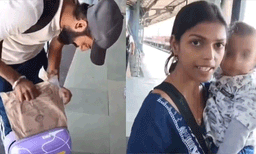 സ്യൂട്ട്കേസ് തുറന്നപ്പോൾ പുറത്തുവന്നത് റെയിൽവേ ബെഡ്‌ഷീറ്റുകൾ; ദമ്പതികളുടെ പ്രതികരണവും വൈറൽ
