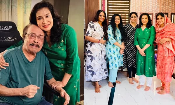 ആശാന്റെ സ്വന്തം എല്‍ദോന്റെ ഭാര്യയാണ്; ലിസിക്കൊപ്പം ജനാര്‍ദ്ദനനെ കാണാനെത്തി കൊച്ചിന്‍ ഹനീഫയുടെ കുടുംബം  
