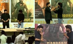 സൂരിയ്ക്ക് കേക്ക് നല്‍കി ‘ഹാപ്പി വെഡ്ഡിംഗ് ആനിവേഴ്സറി’ രഹസ്യത്തില്‍ പറഞ്ഞ് നിവിന്‍ പോളി; നര്‍മ്മം പരസ്യമായി പങ്കിട്ട് സൂരി; പൊട്ടിച്ചിരിച്ച് നിവിന്‍