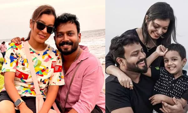   ' സ്‌നേഹവും ചിരിയും കൊണ്ട് നമ്മുടെ ദിനങ്ങളെ നിറച്ചതിന് നന്ദി' ; ഭാര്യയ്ക്ക് പിറന്നാള്‍ ആശംസിച്ച് ഭഗത് മാനുവല്‍ 
