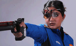 ഇന്ത്യയ്ക്ക് മറ്റൊരു വെള്ളികൂടി ;  25 മീറ്റര്‍ എയര്‍പിസ്റ്റളില്‍ ഇഷ സിംഗിന് നേട്ടം
