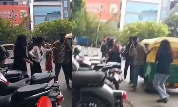 ഓട്ടോക്കാരനുമായി തർക്കം; ബെംഗളൂരുവിൽ നടുറോഡിൽ യുവതികളും ഓട്ടോ ഡ്രൈവറും തമ്മിൽ കൂട്ടത്തല്ല്!