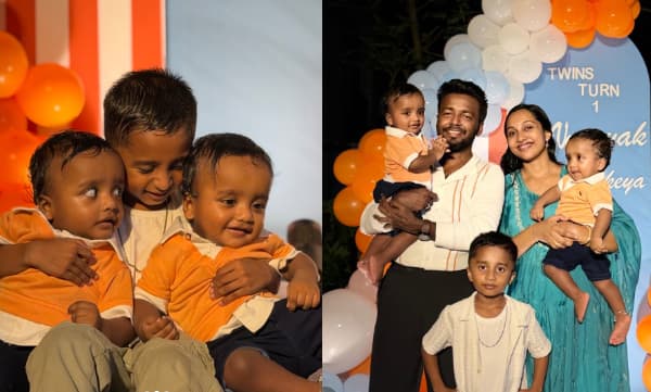  ‘ലെവല്‍ 1 കംപ്ലീറ്റഡ്’; ഇരട്ടക്കുട്ടികളുടെ പിറന്നാള്‍ ആഘോഷമാക്കി വിഷ്ണു ഉണ്ണികൃഷ്ണന്‍; ചിത്രങ്ങള്‍
