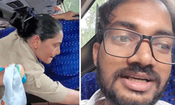 പ്രതിഷേധത്തിനിടെ പിടിയിലായി; ‘ദീദി പ്ലീസ്, എന്നേ വിട്ടേക്കൂ’, പോലീസിനോട് അപേക്ഷിച്ച് യുവാവ്, വീഡിയോ വൈറൽ
