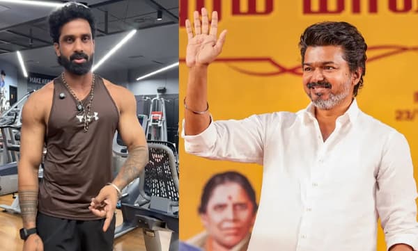 ചോറ്, അല്‍പം കോഴിയിറച്ചി, 200 ഗ്രാം പച്ചക്കറികള്‍, 100 ഗ്രാം പഴങ്ങള്‍; ധാരാളം വെള്ളമുള്‍പ്പടെ നാല് നേരം ഭക്ഷണം; വിജയ്‌യുടെ ഡയറ്റ് പങ്കിട്ട് ട്രെയിനര്‍ നരേഷ് 