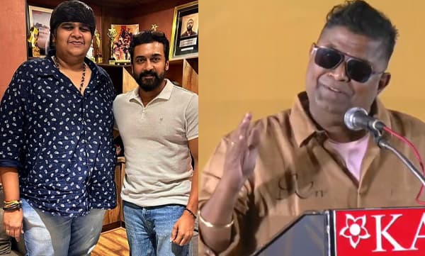 ‘ഇവന്‍ മുന്‍പ് ചെയ്ത ‘റെട്രോ’ സത്യം പറഞ്ഞാൽ ഒരു പൊട്ട സിനിമയാണ്...’ കാർത്തിക് സുബ്ബരാജിനെ വേദിയിലിരുത്തി സൂര്യചിത്രത്തെ ട്രോളി സംവിധായകൻ മിഷ്കിൻ