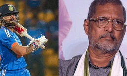 'കോലി ഔട്ടായാൽ ഭക്ഷണം കഴിക്കാൻ പോലും തോന്നില്ല'-അന്ന് നാനാ പടേക്കർ പറഞ്ഞു

