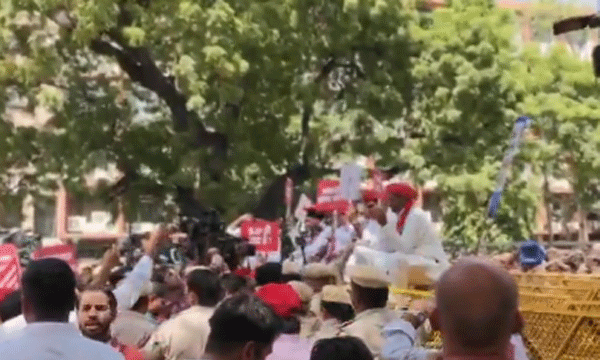 ഡല്‍ഹിയില്‍ സി.ജെ.പി. പ്രതിഷേധം: മെട്രോ നിയന്ത്രണങ്ങള്‍, ട്രെയിനുകള്‍ റദ്ദാക്കി, 23,000 പോലീസുകാരെ വിന്യവിച്ചു