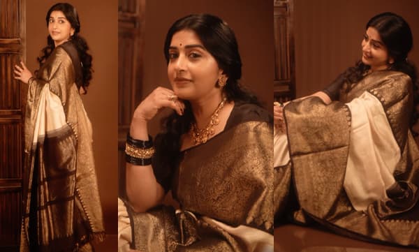 കൈയില്‍ കുപ്പിവളകളിഞ്ഞ് പട്ടുസാരിയുടുത്ത് അതിസുന്ദരിയായി മീര ജാസ്മിന്‍; ആരാധകര്‍ക്ക് നവരാത്രി ആശംസിച്ച് പ്രേക്ഷകരുടെ പ്രിയതാരം