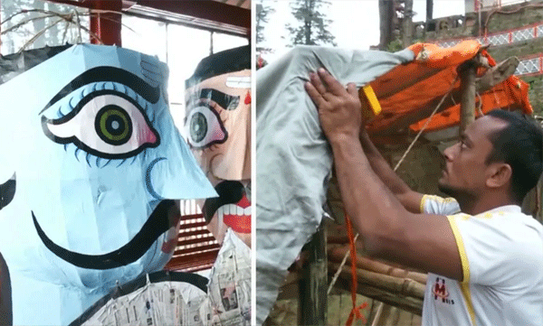 ഏഴ് പതിറ്റാണ്ടായി ദസറയ്ക്ക് രാവണപ്രതിമയൊരുക്കുന്നത് മുസ്‌ലിം കുടുംബം; മതസൗഹാർദത്തിന്റെ മാതൃകയായി മീററ്റിൽ നിന്നുള്ള കലാകാരന്മാർ
