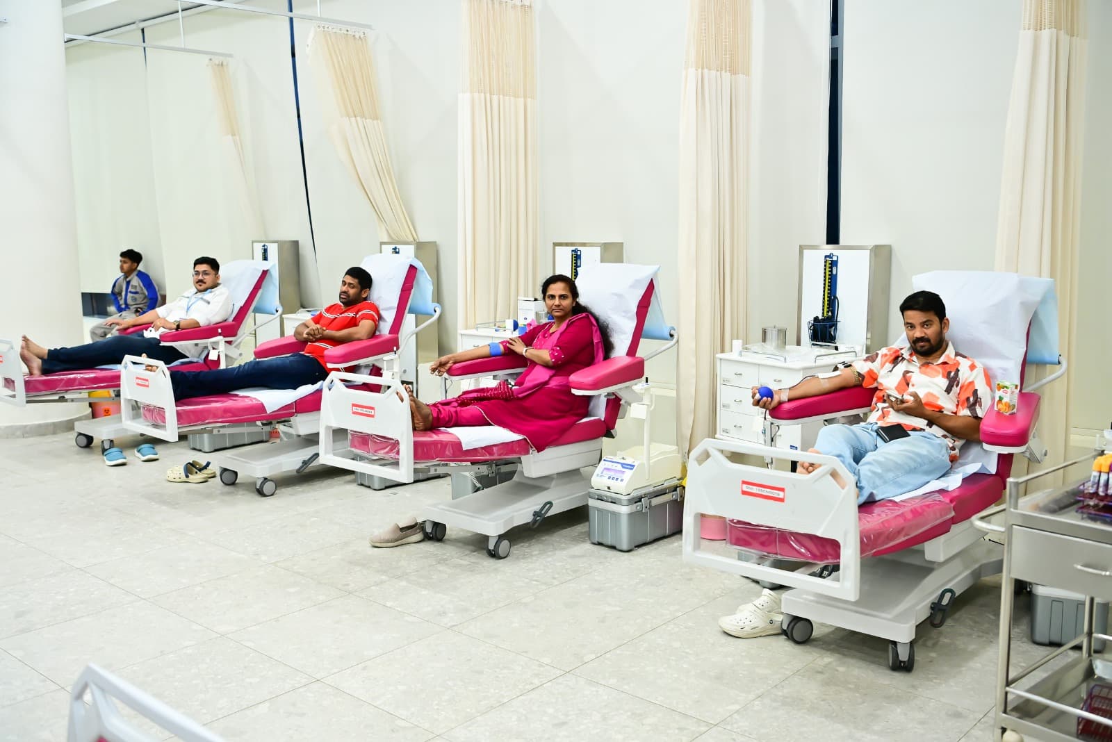 ഇൻഫോക് രക്തദാന ക്യാമ്പ് സംഘടിപ്പിച്ചു;120 പേർ രക്തം ദാനം നല്‍കി