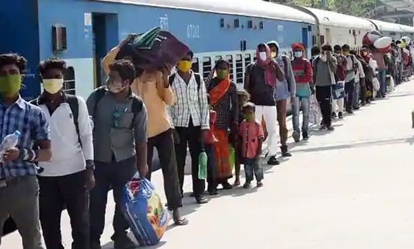 58 ലക്ഷം അതിഥി തൊഴിലാളികളെ സ്വദേശങ്ങളില് തിരിച്ചെത്തിച്ചെന്ന് റെയില്വേ