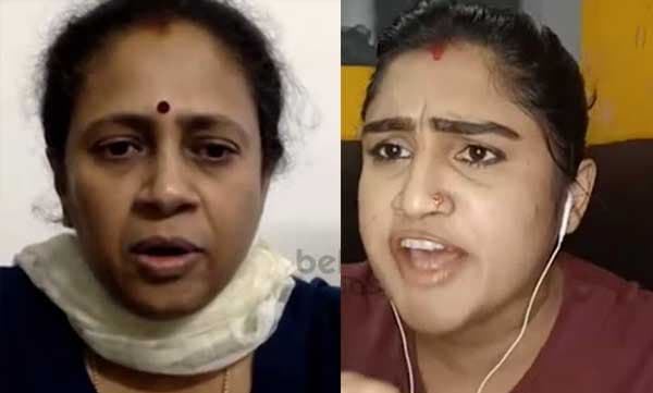 കുപ്പത്തൊട്ടിയാണ് നീ, ചെരുപ്പൂരി അടിക്കും നിന്നെ; ലൈവില് ലക്ഷ്മി രാമകൃഷ്ണനെ ചീത്ത വിളിച്ച് നടി വനിത വിജയകുമാര്