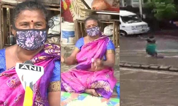 വെള്ളക്കെട്ടിനാല് മൂടപ്പെട്ട മാന്ഹോളില് മനുഷ്യരും വാഹനങ്ങളും വീഴാതെ മഴ നനഞ്ഞ് മുന്നറിയിപ്പുമായി നിന്നത് ഏഴു മണിക്കൂര് ; പൂ വില്പ്പനക്കാരി കാന്തയെ രാജ്യം ആദരിക്കുന്നു