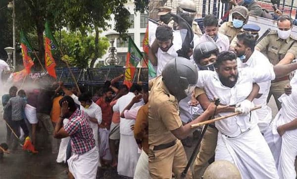 കോവിഡ് മാര്ഗ്ഗനിര്ദ്ദേശങ്ങള് ലംഘിച്ച് സമരം ചെയ്യുന്നവര്ക്കെതിരെ കര്ശന നടപടി എടുക്കാമെന്ന് ഹൈക്കോടതി