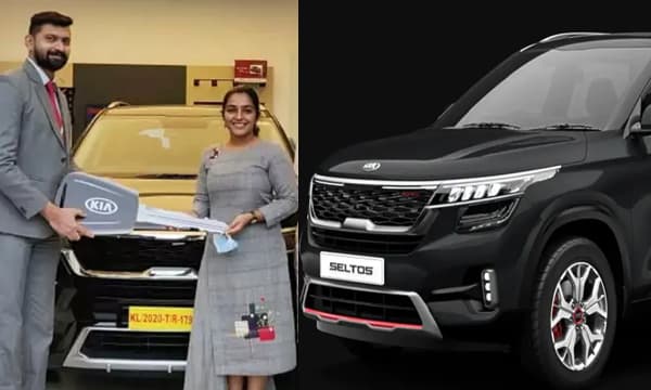 രജിഷ വിജയൻ കിയ സെൽറ്റോസ് ആനിവേഴ്സറി എഡിഷൻ സ്വന്തമാക്കി