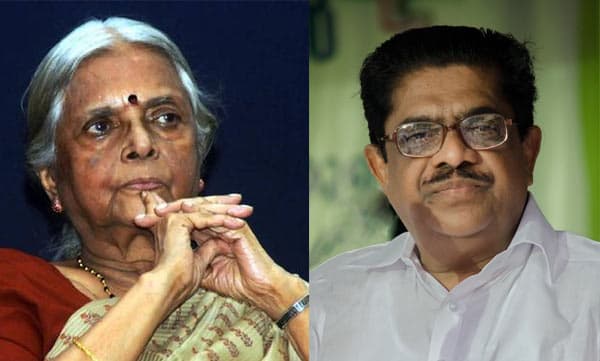 സുഗതകുമാരിക്കും വി.എം സുധീരനും കോവിഡ്: സുഗതകുമാരി വെന്റിലേറ്ററില്