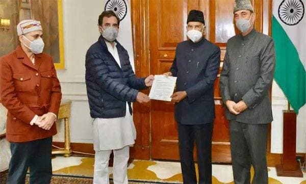 There is no democracy in India, says Rahul Gandhi