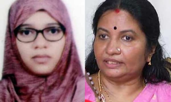 ഐ.എസിലേക്ക് കൊണ്ടുപോയവര് ഇപ്പോഴും ഇന്ത്യയില് തന്നെ ; പിന്നെന്തിന് മകളെ കൊല്ലാന് വിടുന്നു ? നിമിഷാഫാത്തിമയുടെ അമ്മ