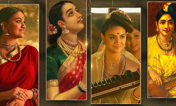Keerthy Suresh shares inspiration of her looks as Aarcha from Marakkar Arabikadalinte Simham (Image Source: Instagram)