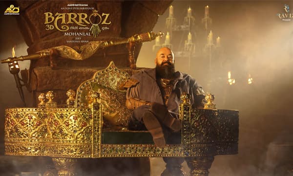 Mohanlal in Barroz (Image Source: Facebook)
