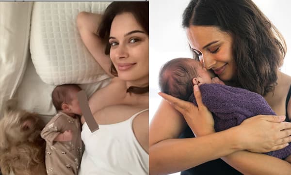 Evelyn Sharma breastfeeding pictures (Image Source: Instagram)