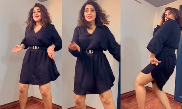 Shamna Kasim dance for Arabic Kuthu Song (Image Source: Instagram)