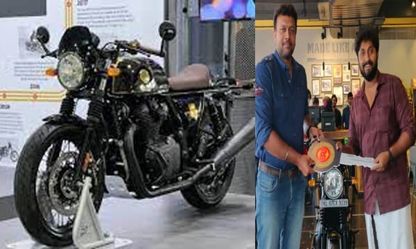 ഇന്റര്സെപ്റ്റര് 120 ആനിവേഴ്സറി പതിപ്പ് സ്വന്തമാക്കി ധ്യാന് ശ്രീനിവാസന്