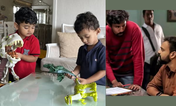 Midhun Manuel Thomas shares picture of Iza and Mathan (Image Source: Instagram)