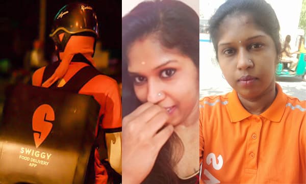 Swiggy delivery girl opens her journey (Image Source: Facebook)