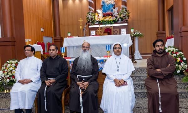 സിസ്റ്റര് ജെസീറ്റ മരിയ്ക്ക് കുവൈത്തില് വിവിധ കമ്മ്യൂണിറ്റികളുടെ നേത്യത്വത്തില് സ്വീകരണം നല്കി